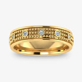 Men's Diamond Band 0.2ct Wedding Ring DW33 Heera Diamonds