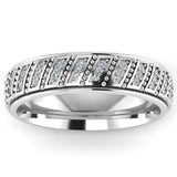 Men's Diamond Band 0.2ct Wedding Ring DW44 Heera Diamonds HEERA DIAMONDS