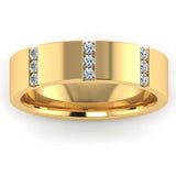 Men's Diamond Band 0.2ct Wedding Ring DW52 Heera Diamonds HEERA DIAMONDS