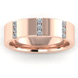 Men's Diamond Band 0.2ct Wedding Ring DW52 Heera Diamonds HEERA DIAMONDS