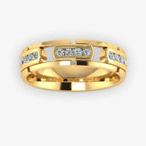 Men's Diamond Band Wedding Ring DW22