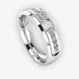 Men's Diamond Band Wedding Ring DW22