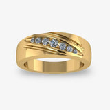 Men's Diamond Band 0.35ct Wedding Ring GR20082