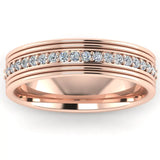 Men's Diamond Band 0.3ct Wedding Ring DW35 Heera Diamonds HEERA DIAMONDS