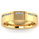 Men's Diamond Band 0.3ct Wedding Ring DW45 Heera Diamonds HEERA DIAMONDS