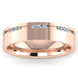 Men's Diamond Band 0.3ct Wedding Ring DW45 Heera Diamonds HEERA DIAMONDS