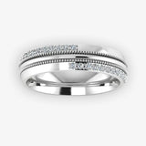 Men's Diamond Band Wedding Ring DW46 Heera Diamonds