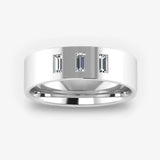 Men's Diamond Band 0.3ct Wedding Ring DW9 Heera Diamonds