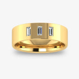 Men's Diamond Band 0.3ct Wedding Ring DW9 Heera Diamonds