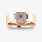 Men's Diamond Band 0.3ct Wedding Ring DW9 Heera Diamonds