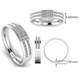 Men's Diamond Band 0.45ct Wedding Ring DW21 HEERA DIAMONDS