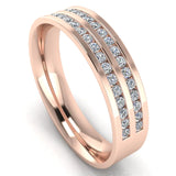 Men's Diamond Band 0.45ct Wedding Ring DW21 HEERA DIAMONDS