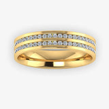 Men's Diamond Band Wedding Ring DW21