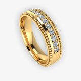 Men's Diamond Wedding Ring DW31 Heera Diamonds