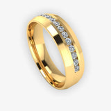 Men's Diamond Wedding Ring DW32 Heera Diamonds