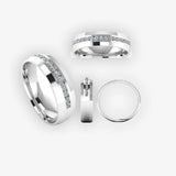 Men's Diamond Wedding Ring DW32 Heera Diamonds