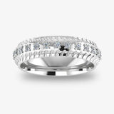 Men's Diamond Band 0.4ct Wedding Ring DW43 Heera Diamonds