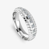 Men's Diamond Band 0.4ct Wedding Ring DW43 Heera Diamonds