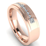 Men's Diamond Band 0.4ct Wedding Ring DW49 Heera Diamonds HEERA DIAMONDS