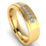 Men's Diamond Band 0.4ct Wedding Ring DW49 Heera Diamonds HEERA DIAMONDS