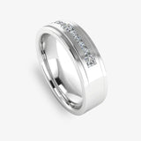 Men's Diamond Band 0.4ct Wedding Ring DW49 Heera Diamonds