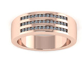 Men's Diamond Band 0.4ct Wedding Ring GR19883 HEERA DIAMONDS