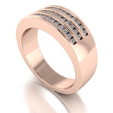 Men's Diamond Band 0.4ct Wedding Ring GR19883 HEERA DIAMONDS