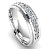 Men's Diamond Band 0.5ct Wedding Ring DW30 Heera Diamonds HEERA DIAMONDS