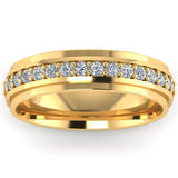 Men's Diamond Band 0.5ct Wedding Ring DW30 Heera Diamonds HEERA DIAMONDS