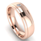 Men's Diamond Band 0.6ct Wedding Ring DW4 Heera Diamonds HEERA DIAMONDS