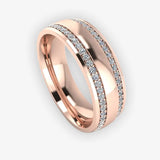 Men's Diamond Wedding Ring DW25 Heera Diamonds