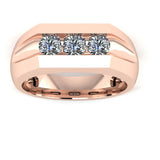 Men's Diamond Band 1.00ct Lab Grown Wedding Ring GR20186 HEERA DIAMONDS