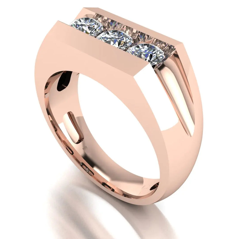 Men's Diamond Band 1.00ct Lab Grown Wedding Ring GR20186 HEERA DIAMONDS