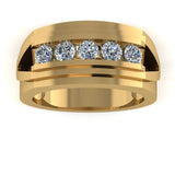 Men's Diamond Band 1.00ct Lab Grown Wedding Ring GR20310T HEERA DIAMONDS