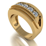 Men's Diamond Band 1.00ct Lab Grown Wedding Ring GR20310T HEERA DIAMONDS