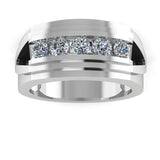 Men's Diamond Band 1.00ct Lab Grown Wedding Ring GR20310T HEERA DIAMONDS