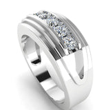 Men's Diamond Band 1.00ct Wedding Ring GR19655 HEERA DIAMONDS