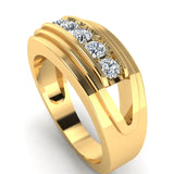 Men's Diamond Band 1.00ct Wedding Ring GR19655 HEERA DIAMONDS