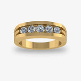 Men's Diamond Band 1.00ct Wedding Ring GR20309