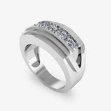 Men's Diamond Band 1.00ct Wedding Ring GR20310T