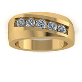 Men's Diamond Band 1.00ct Wedding Ring GR20313 HEERA DIAMONDS