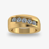 Men's Diamond Band 1.00ct Wedding Ring GR20313