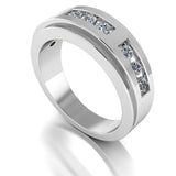 Men's Diamond Band 1.00ct Wedding Ring GR20346 HEERA DIAMONDS