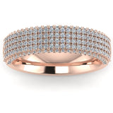 Men's Diamond Band 1.1ct Wedding Ring DW24 Heera Diamonds HEERA DIAMONDS