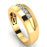 Men's Diamond Band 1.25ct Wedding Ring GR19850 HEERA DIAMONDS