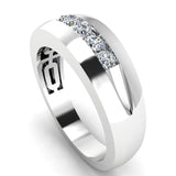 Men's Diamond Band 1.25ct Wedding Ring GR19850 HEERA DIAMONDS