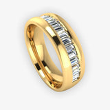 Men's Diamond Band Wedding Ring DW18