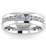 Men's Diamond Band 1.3ct Wedding Ring DW7 Heera Diamonds HEERA DIAMONDS
