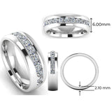 Men's Diamond Band 1.3ct Wedding Ring DW7 Heera Diamonds HEERA DIAMONDS