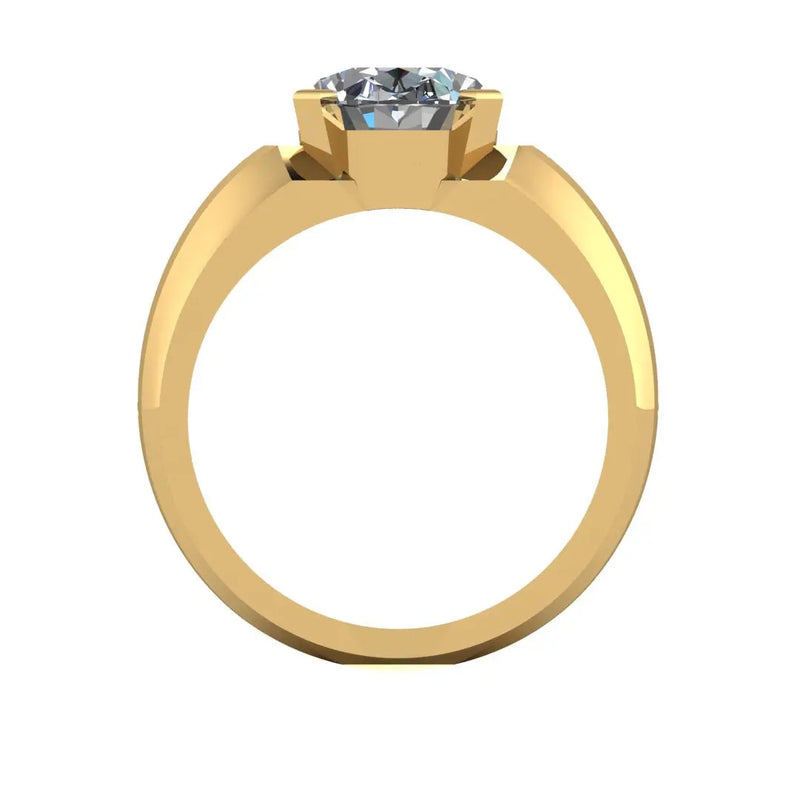 Men's Diamond Band 2 ct Lab Grown Wedding Ring GR20244 HEERA DIAMONDS